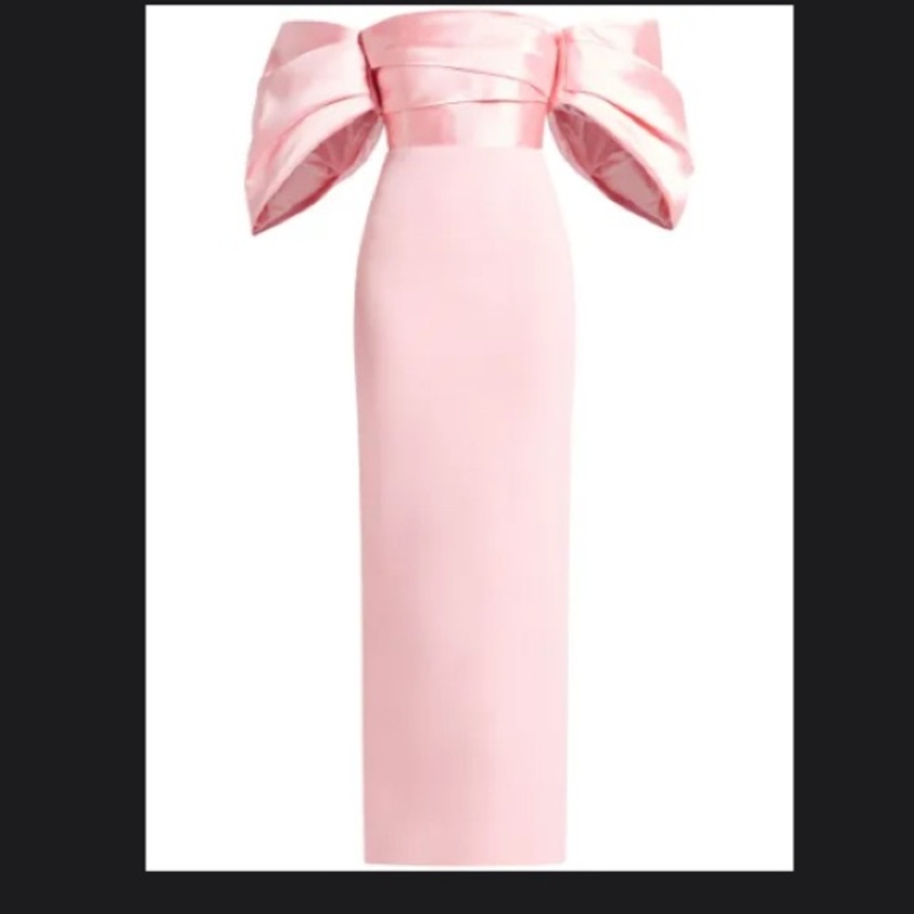 Solace London Arla Pink Maxi Dress